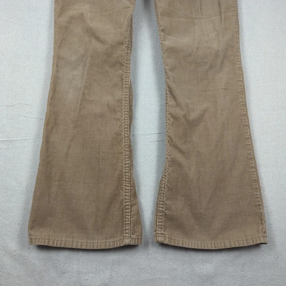 Vintage Levis 646 Corduroy Pants Men 32x30 Brown Flare Bell Bottom Talon 70s 80s